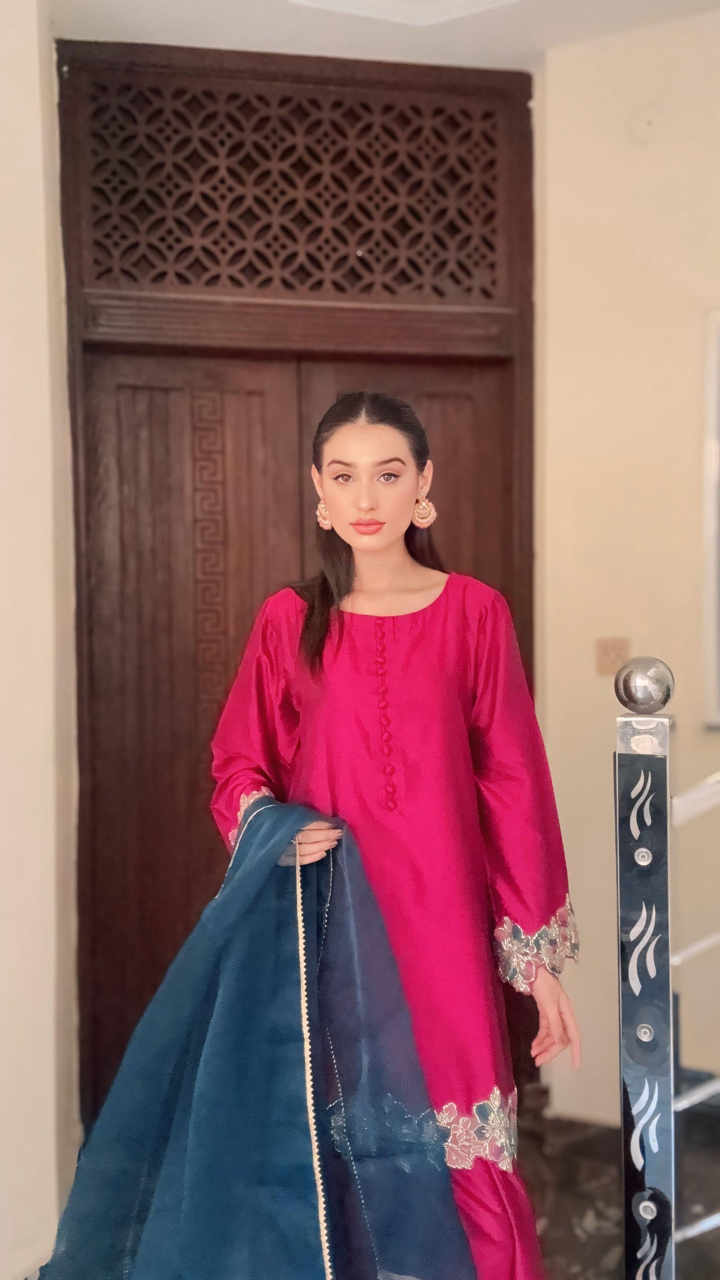 03-Piece Pure Khaddi Silk Suit