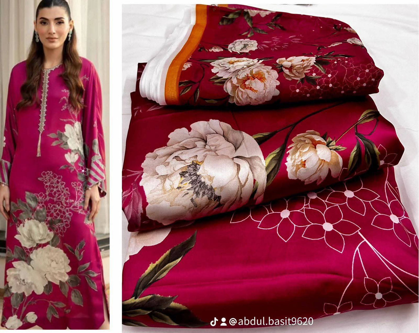 Digital Silk Printed