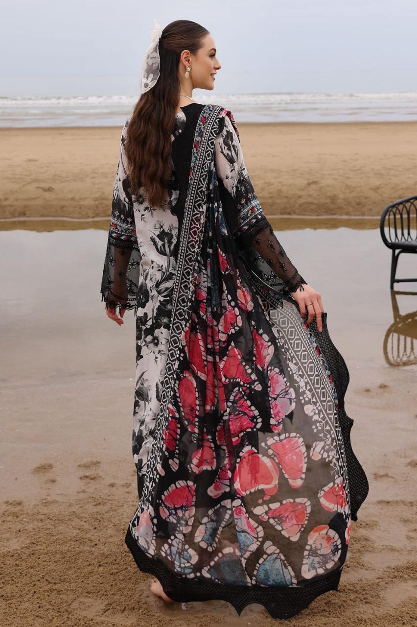 3 Piece Stitched Lawn Ready To Wear