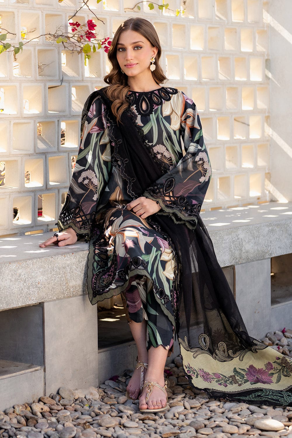 3 Piece Luxury Lawn Ready To Wear Dress
