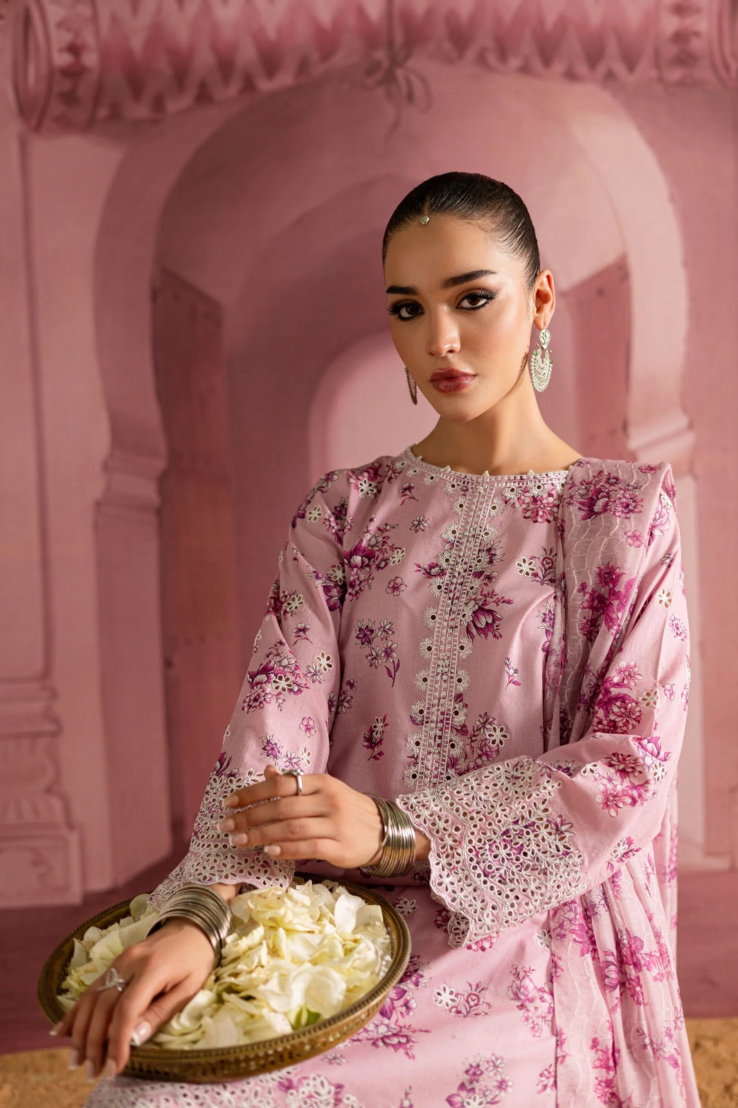 3 Piece Stitched Luxury Formal Dress - Ready To Wear