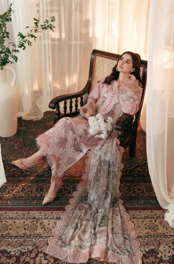 3 Piece Stitched Embroidery Dress - Ready To Wear