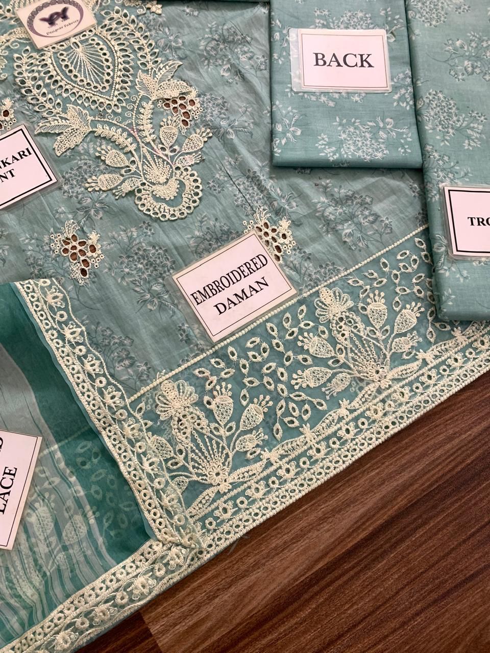 AFROZEH 3-Piece Embroidered Lawn Suit Collection