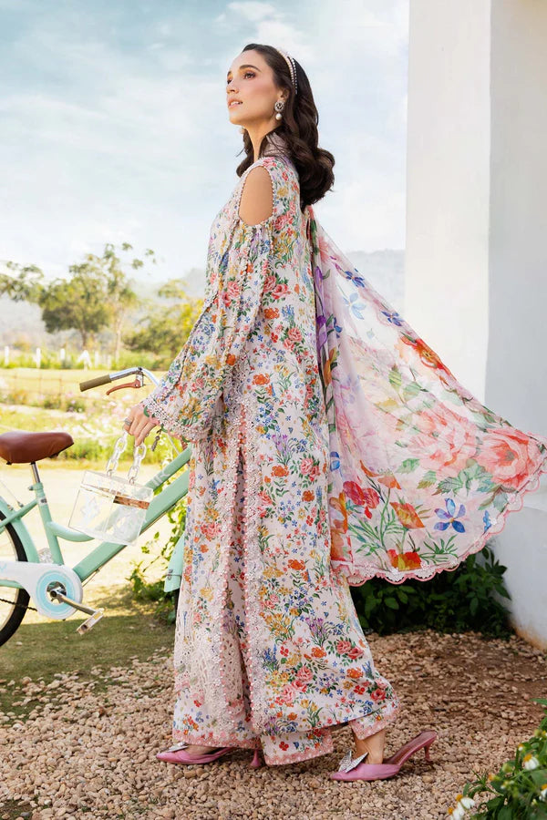 3 Piece Stitched Lawn - Ready To Wear
