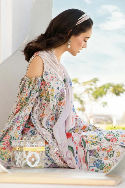 3 Piece Stitched Lawn - Ready To Wear