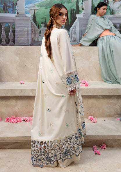 3 Piece Stitched Chikankari Dress - Ready To Wear
