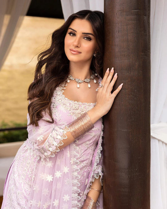 03-Piece Chinkankari Embroidered Suit