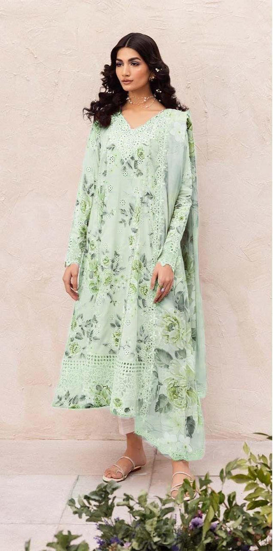 3 Piece Ready To Wear Stitched Lawn Suit