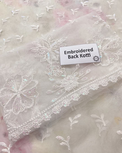 3 Piece Stitched Embroidery Dress - Ready To Wear