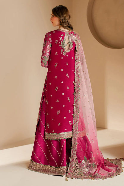 3 Piece Stitched Chiffon Embroidery Dress - Ready To Wear