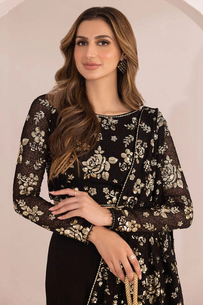 Stitched Chiffon Saare - Ready To Wear