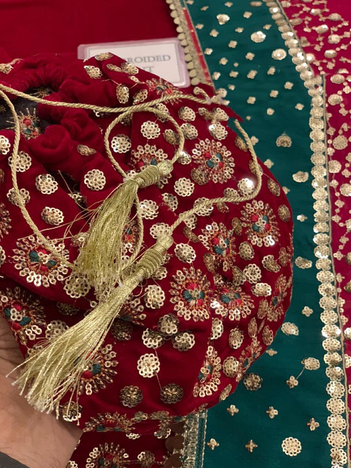 3 Piece Stitched Embroidered Dress - Ready To Wear