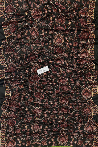 Bareeze Ready To Wear Embroidery Shawl