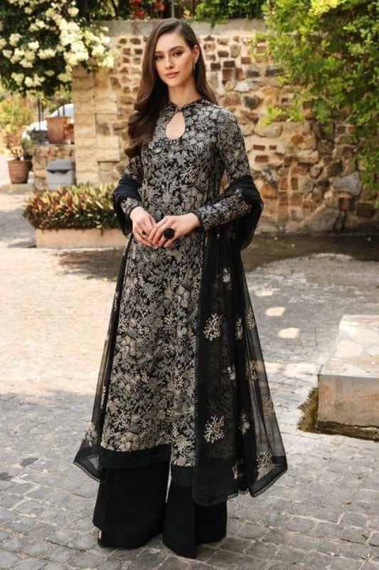 3 Piece Stitched Embroidery Dress - Ready To Wear