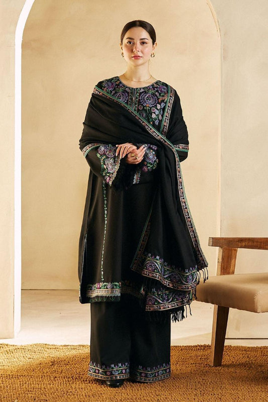 3 Piece Stitched Dress - Ready To Wear