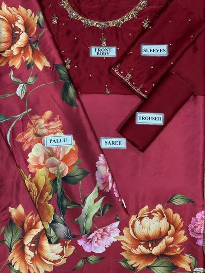Stitched Silk Saare - Ready To Wear