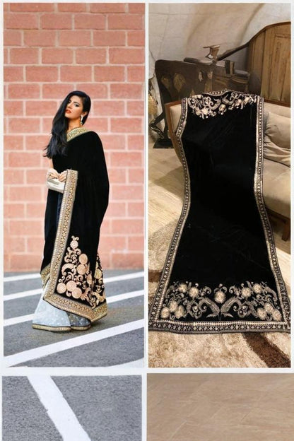 Ready Made Velvet Shawl