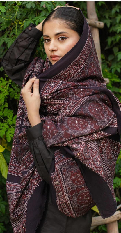 Ajrak Dupatta