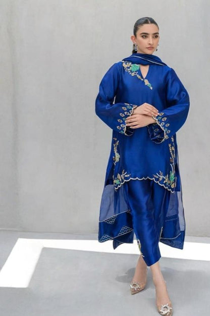 3 Piece Silk Suit