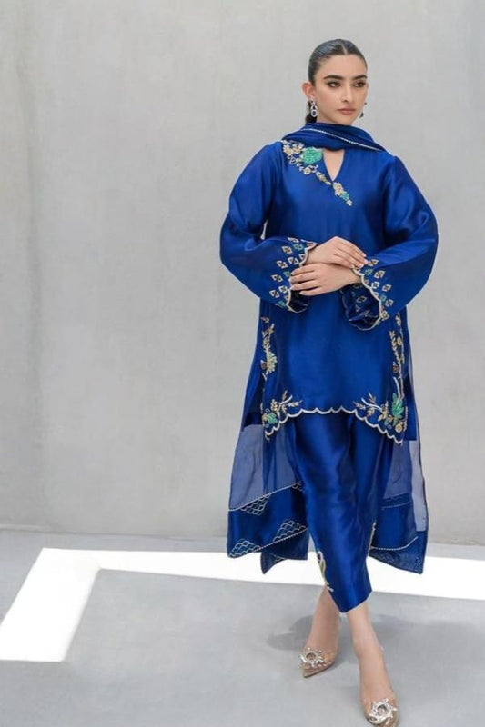 3 Piece Silk Suit